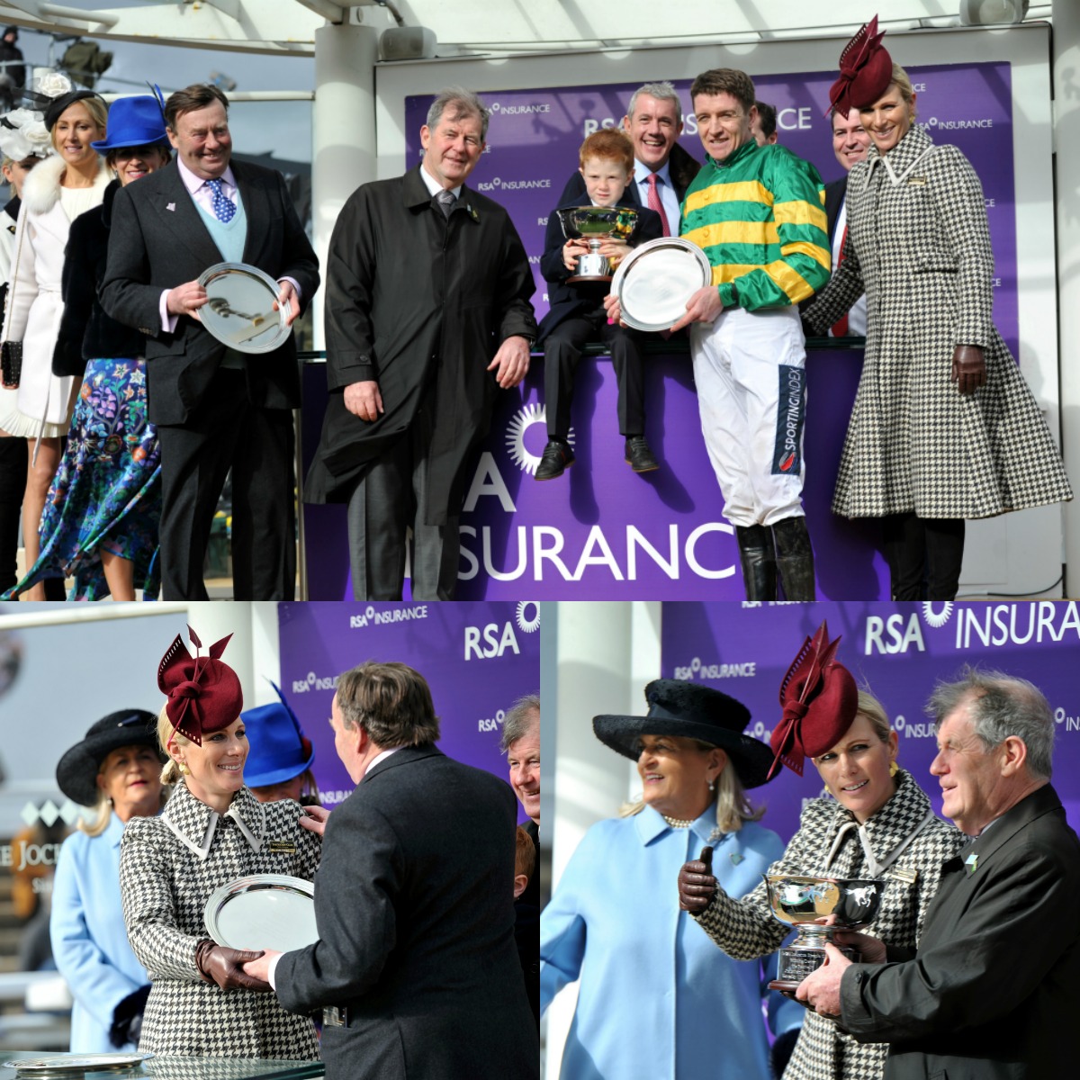 Zara Phillips Tindall at Ladies Day, The Cheltenham Festival 2020